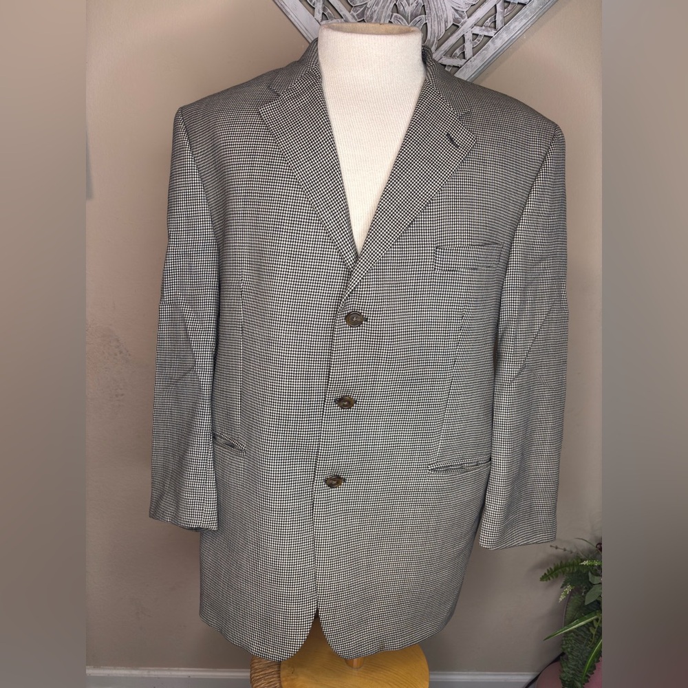 Ralph Lauren Men's Gray Blazer-Size 46R